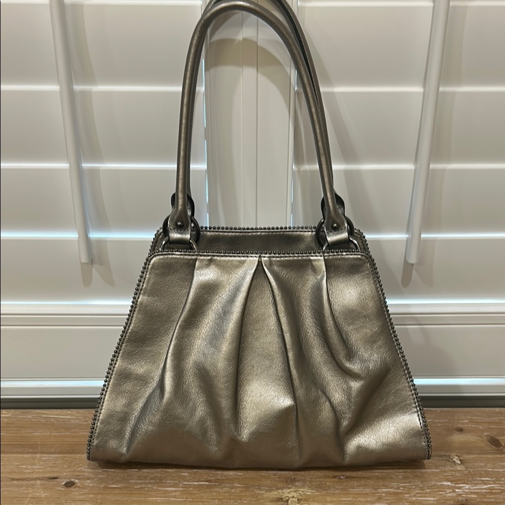 The Limited Metallic Silver-gold Bag